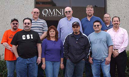 Omni Training Solder Training Students