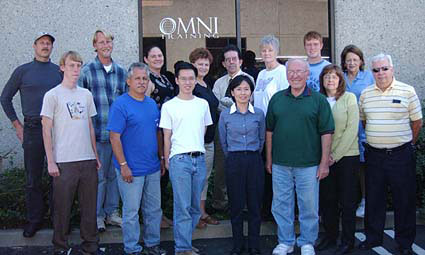 Omni Training Solder Training Students